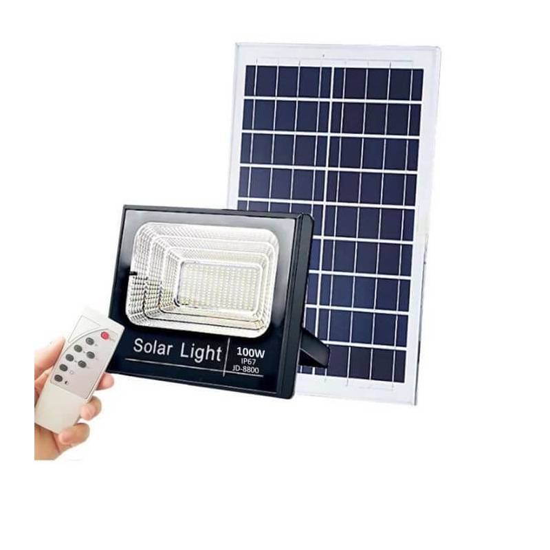 Projecteur solaire 100w professionnel blanc froid