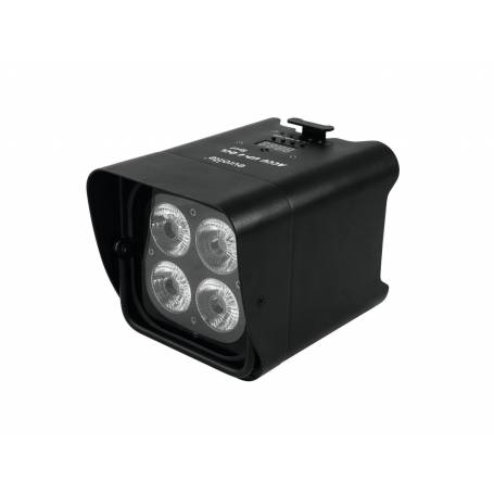Projecteur LED rechargeable 45W professionnel RGBW DMX batterie professionnel