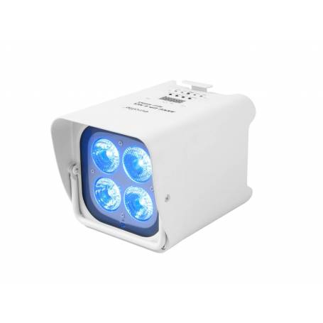 Projecteur rechargeable LED RGBW et UV DMX professionnel professionnel