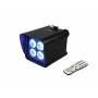 Projecteur rechargeable LED RGBW professionnel 45W DMX professionnel