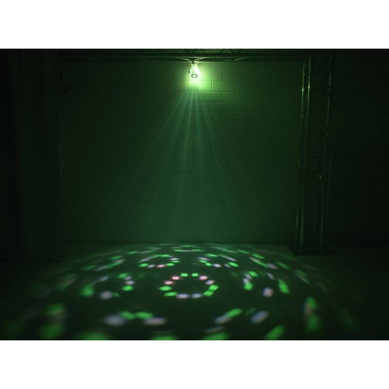 Projecteur rechargeable LED RGBW Kaléidoscope transparent professionnel