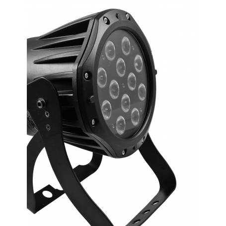 Projecteur PAR 50W DMX 12 LED RVB extérieur professionnel