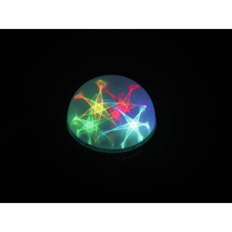 Ampoule effet fleur multicolore E27 LED professionnel