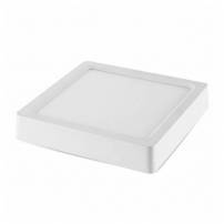Plafonnier led carré 30x 30 cm blanc naturel 4500K 24 W professionnel