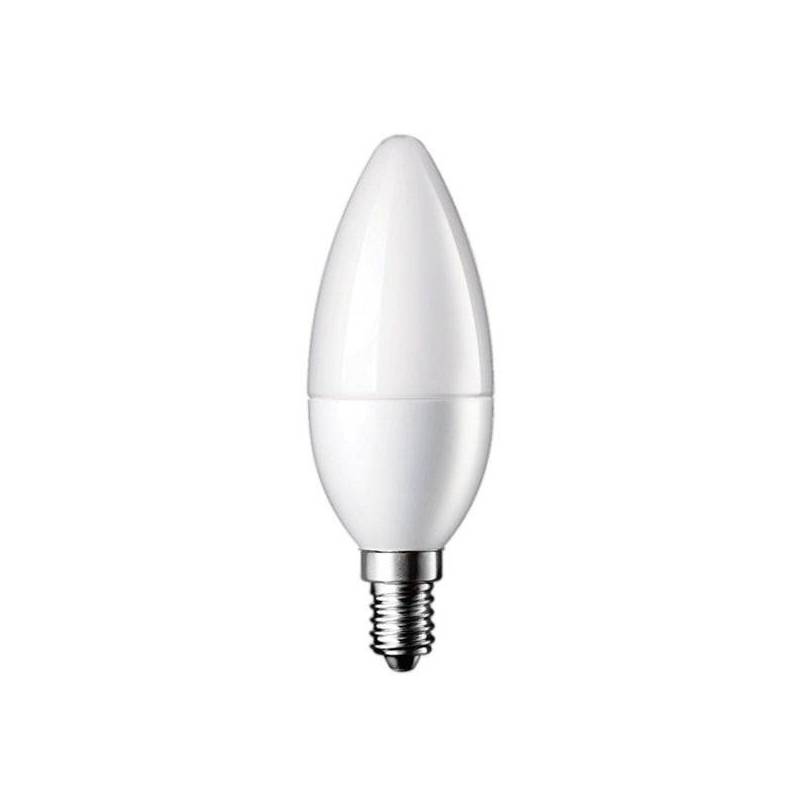 Ampoule bougie C37 E14 6W 6000k blanc froid professionnel