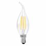Ampoule bougie E14 C35 4W 4500k filament blanc neutre professionnel