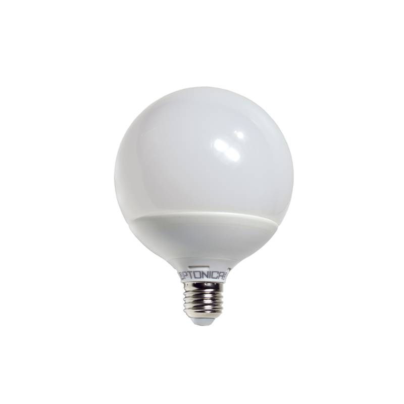 Ampoule LED E27 Globe G120 mm 15W 6000k blanc froid professionnelle professionnel