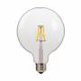 Ampoule LED G125 mm 6,5W E27 2700k filament blanc chaud professionnelle professionnel