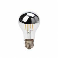 Ampoule LED A60 4W 2700k E27 argent blanc chaud professionnelle professionnel