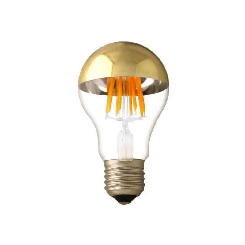 Ampoule LED A60 4W 2700k E27 argent ambrée vintage blanc chaud professionnelle professionnel