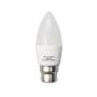 Ampoule led flamme B22 6W 4500k blanc neutre C35 professionnel