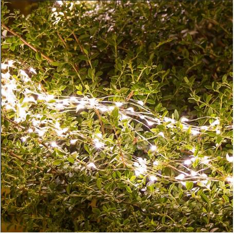 Cascade lumineuse LED 3M 15 branches 900 Micro LED blanc chaud professionnel