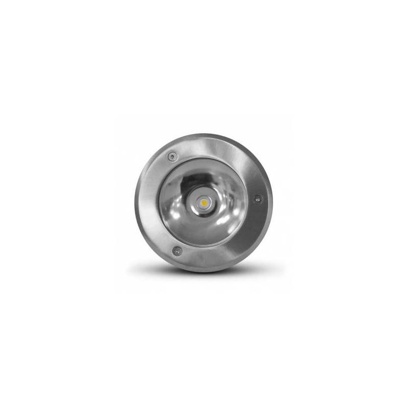Spot Led Encastrable Inox 12v Easy Connect Broome IP67 Rond 3 W