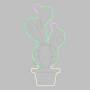 Lampe néon 12W figuier vert / blanc chaud / rose professionnel