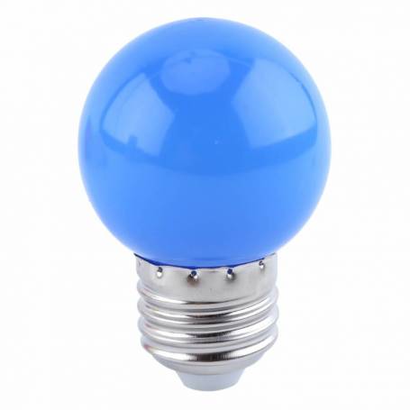 Ampoule LED Guinguette bleu E27 1W G45