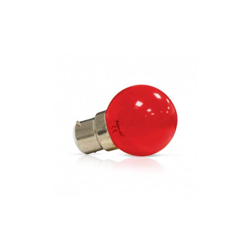 Guirlande Guinguette ampoule rouge led B22 Multicolore Professionnelle professionnel