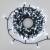 Guirlande lumineuse blanc froid 25 mètres 360miniLED 8 fonctions d'animation câble vert foncé