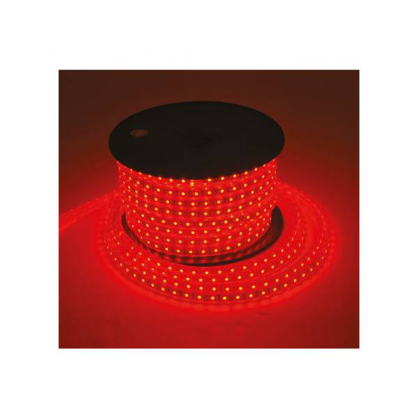 Ruban lumineux 1M LED rouge 230V extérieur IP65