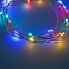 Guirlande lumineuse piles LED multicolore décoration anniversaire coloré