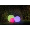 Boule lumineuse extérieur 40CM blanche 3 W LED RGB 12V IP44 Garden Pro sol multicolore sphère luminaire couleur