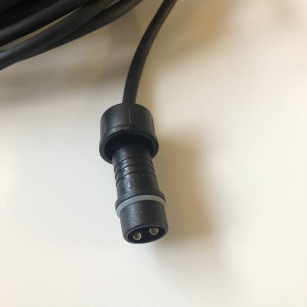 Guirlande Guinguette câble noir 10M 10 porte ampoule E27 extensible
