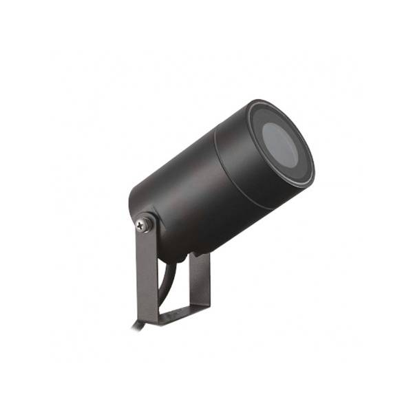 Spot piquet extérieur LED noir alu IP65 230V GU10 Visionpro professionnel jardin allée