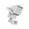 Projecteur détecteur de mouvement solaire 1000 lumens blanc professionnel LEBLANC CHROMEX