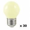 Guirlande guinguette 30M 30 ampoules 1W LED E27 blanc chaud extérieur raccordable