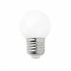 Ampoule LED 1W Guinguette plastique E27 blanc chaud G45 professionnelle
