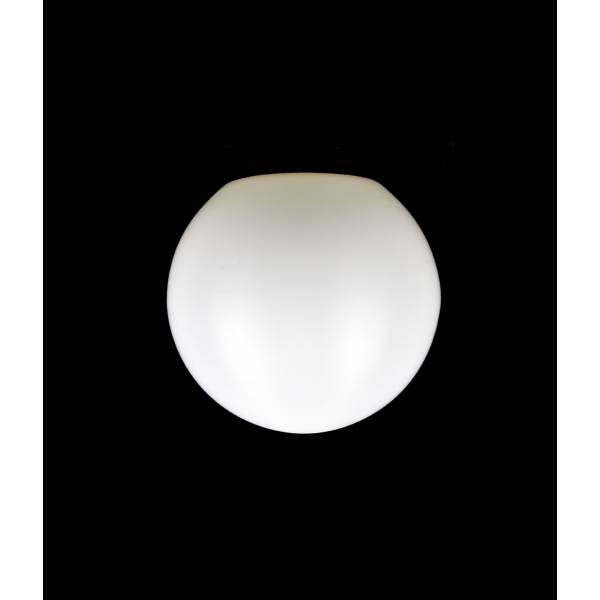 Sphère lumineuse D26cm 80 LED blanc froid 8 jeux lumières IP44