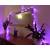 Guirlande lumineuse rose pastel Aquarelle 20M 200 LED lumière fixe 230V Leblanc Chromex