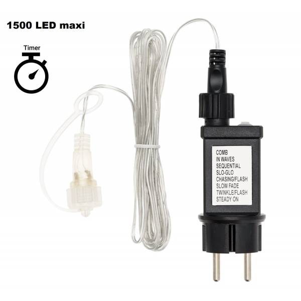 Alimentation et transformateur 8 jeux de lumières minuteur IP44 pour gamme SMART Connect Lotti 31V Max 1500 led