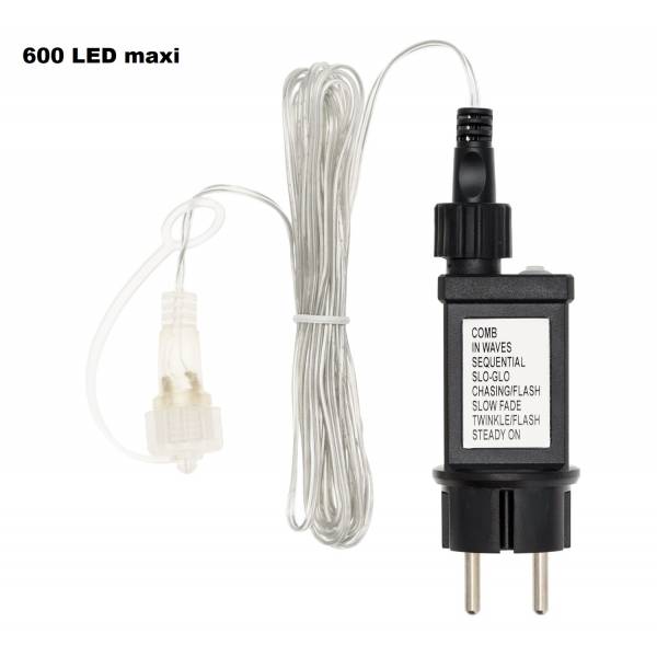 Alimentation 600 LED max pour guirlande SMART Connect Lotti 8 jeux de lumières IP44 31V