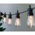 Guirlande lumineuse guinguette d'Antan Ovalie 2,7M 10 ampoules effet filament vintage LED blanc chaud Leblanc Chromex