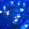 Guirlande lumineuse flash 10M 200 LED bleue et blanche raccordable professionnelle Lotti 230V IP67