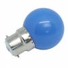 Ampoule led plastique B22 1W Bleue pour guirlande guinguette qualité professionnelle