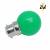 Ampoule B22 2W LED vert pour guirlande guinguette G45 plastique professionnelle