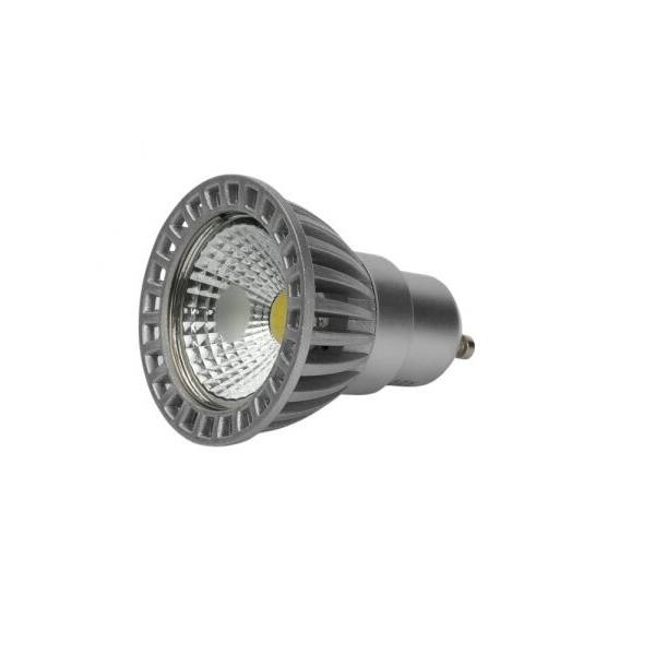 Ampoule LED GU10 6W 50 degrés COB 6000k blanc froid professionnel