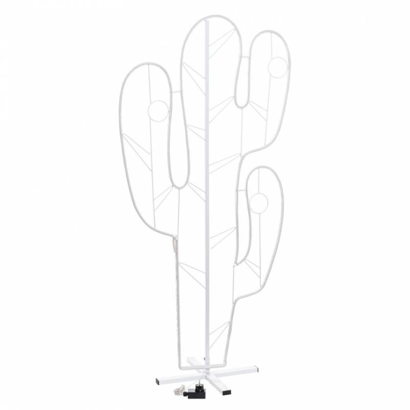 Lampe néon déco cactus vert professionnel