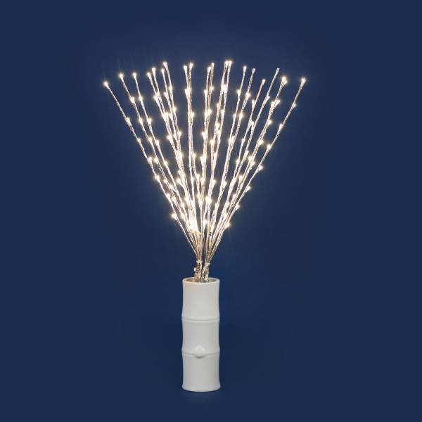 Chaine lumineuse LED fil lumineux blanc chaud 189LED  3m-496889