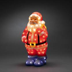 Père lumineux Noël Acrylique 55 cm 104 LEDS Konstsmide