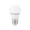 Ampoule LED 6W E27 480Lm 2700K blanc chaud G45 plastique