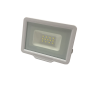 Projecteur LED 10W blanc chaud armature blanche IP65 extérieur 