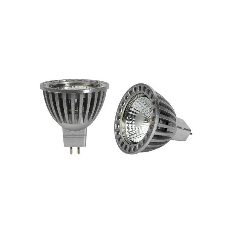 Ampoule LED MR16 4w12v 50 degrés 2700k blanc chaud professionnelle COB 