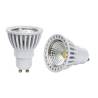 Ampoule LED GU10 6W 50 degrés blanche COB 2700k dimmable blanc chaud 