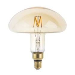 Ampoule vintage LED méduse 8W 1800k E27 ambrée dimmable professionnelle 