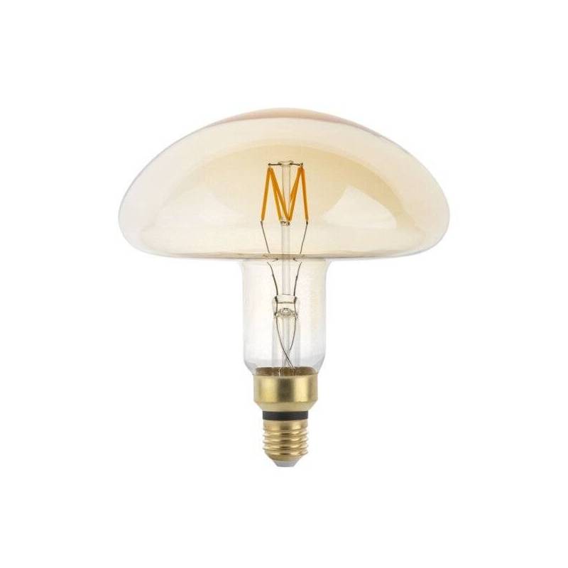 Ampoule LED à filament spirale vintage pour guirlande 36V basse tension  0.4W blanc chaud verre