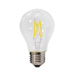Ampoule filament dimmable 4W E27 LED blanc chaud 2700K A60