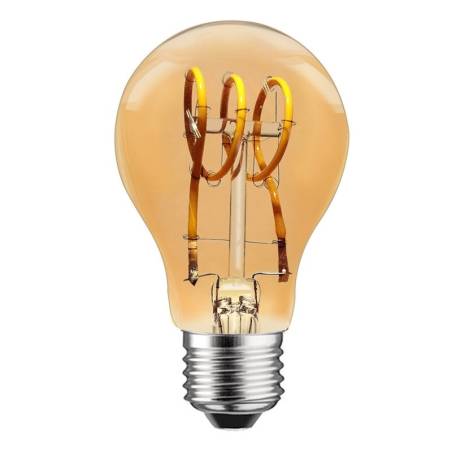 Ampoule LED à filament E27 dimmable - verre ligné clair - 2700K - 4W – La  Quincaillerie Remoise