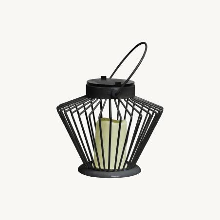 Eaxus® Lanterne LED avec Bougie à Effet de Flamme - Décoration de
